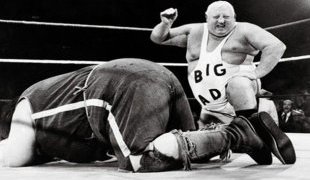 7. Body Slammed - Professional wrestler Mal “King Kong” Kirk was killed by a body slam from Shirley “Big Daddy” Crabtree.