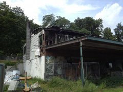 The burned-out building still needs to be torn down, and the rescue has no money to rebuild. Although the building was insured, East Coast Exotic Animal Rescue did not get the insurance money.